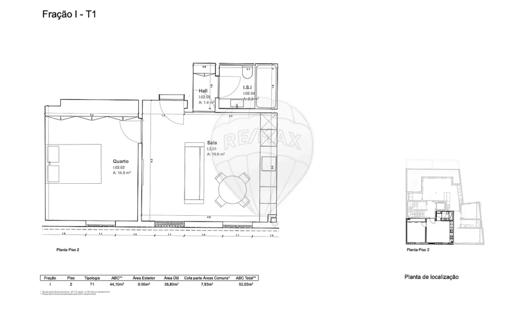 Apartamento T1 à venda em Lisboa